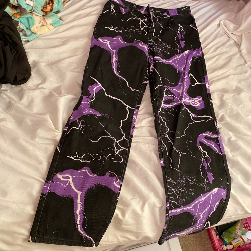 lightning pants